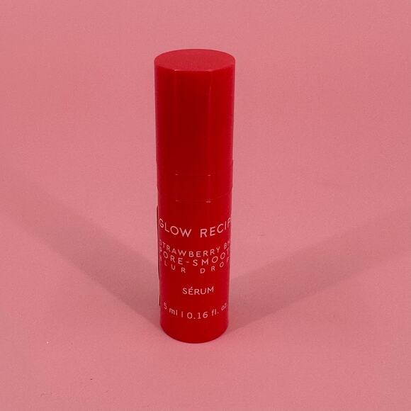 Glow Recipe Strawberry BHA Pore Smooth Blur Drops Serum 5ml 0.16 fl oz - Picture 1 of 2